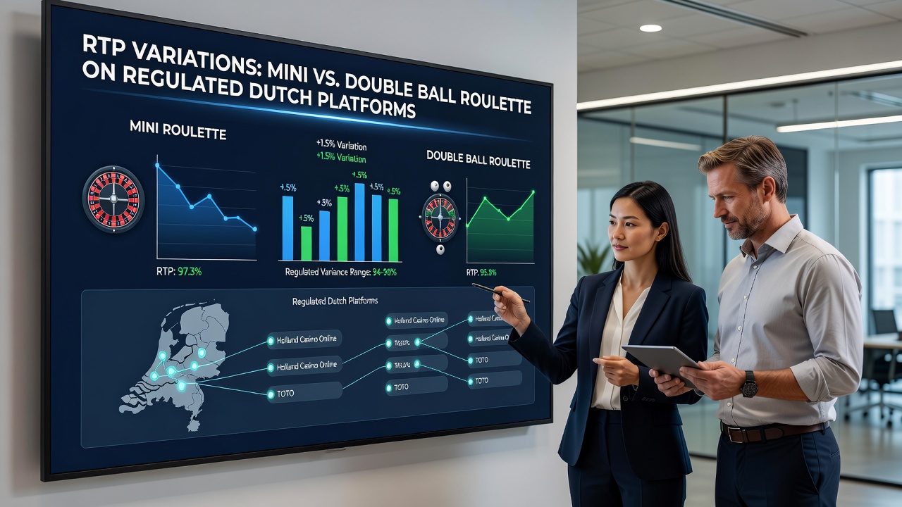 Vergelijking RTP mini en double ball roulette op Nederlandse casino's