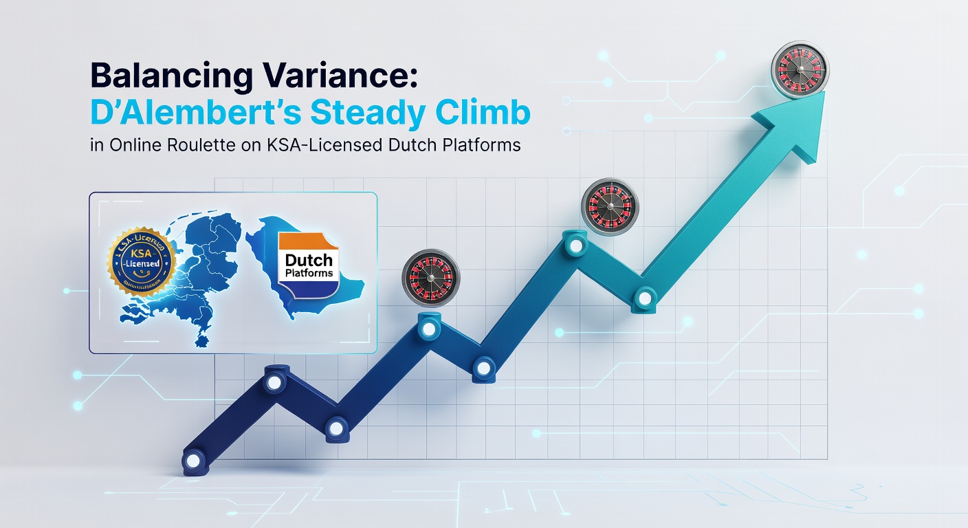 Live roulette tafel op een Nederlands KSA-platform, met een speler die D'Alembert-inzetten plaatst op even-money opties, inclusief chatvenster en dealer interactie