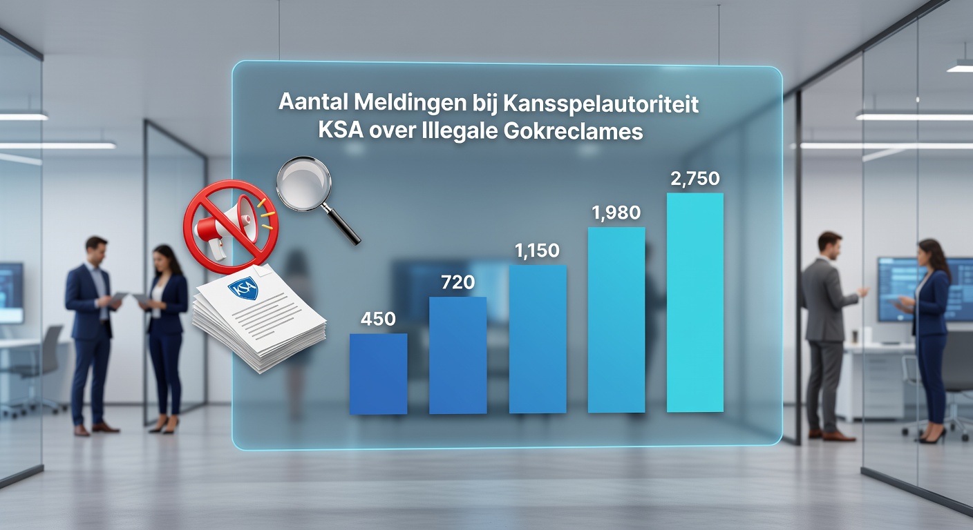 Staatssecretaris Van Bruggen tijdens een overleg over gokregulering, met focus op social media en KSA-meldingen, illustrerend politieke betrokkenheid