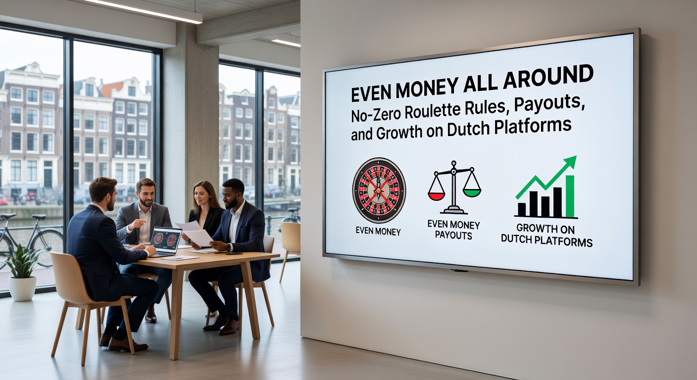 Grafiek met uitbetalingstabel van no-zero roulette, inclusief even-money bets en groeicijfers op Nederlandse apps