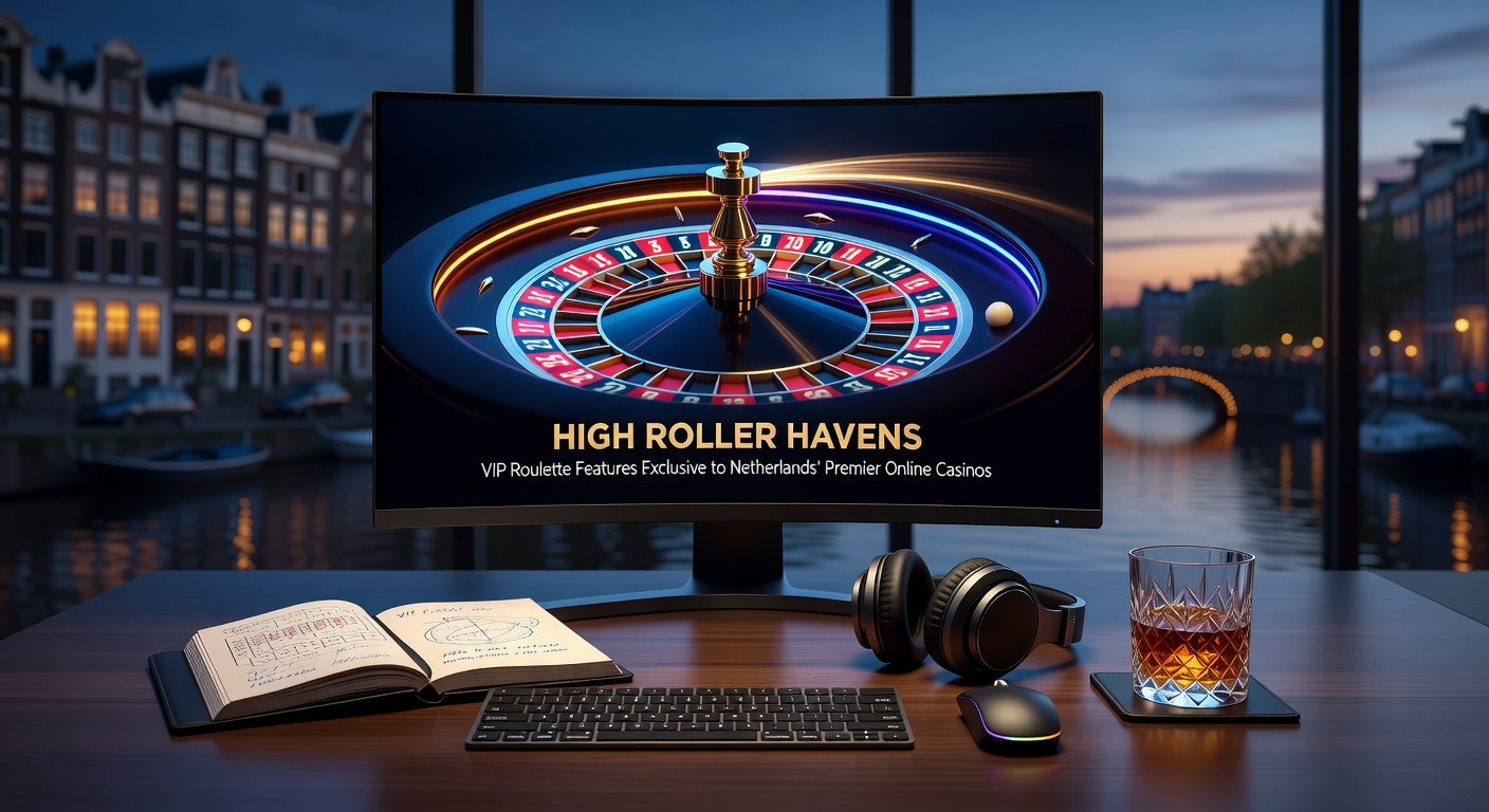 Luxe VIP roulette tafel in een Nederlands online casino met hoge inzetten en persoonlijke host