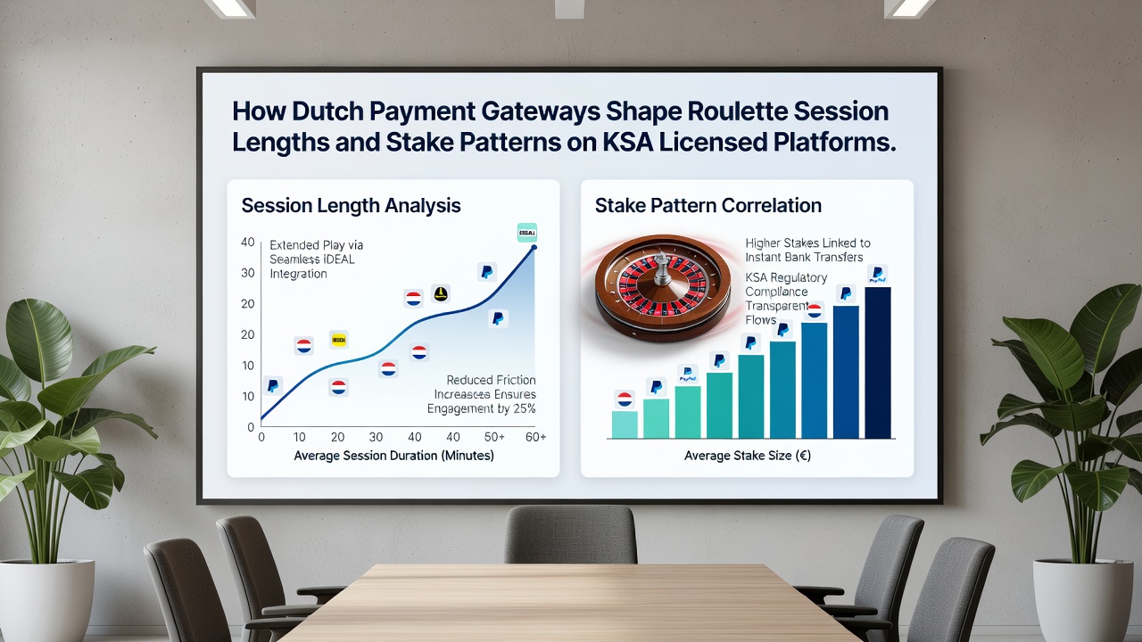 Grafiek van inzetpatronen beïnvloed door betaalmethoden op KSA platforms
