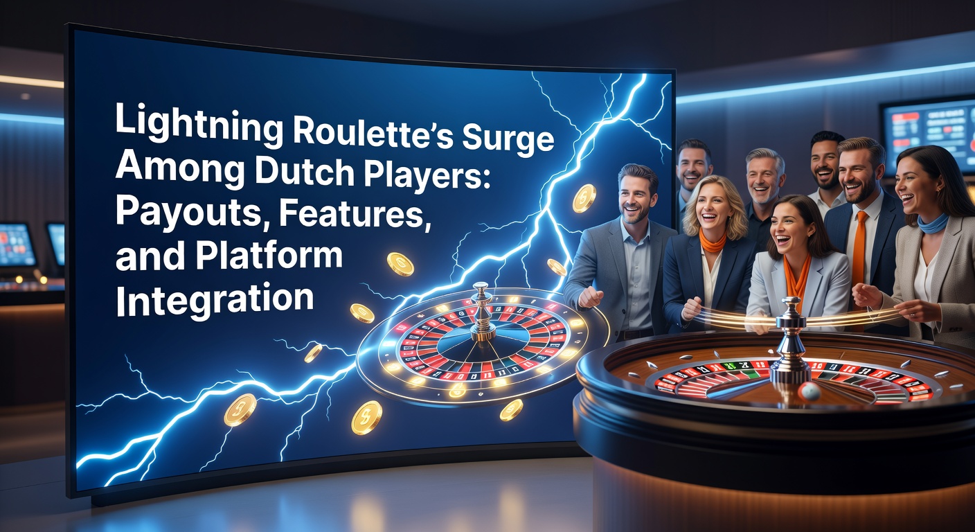 Dynamische Lightning Roulette-tafel met bliksemeffecten en multipliers in een live casino-omgeving