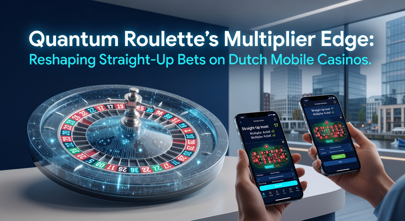 Grafiek met multiplier frequenties en uitbetalingscurves voor straight-up bets in Quantum Roulette op mobiele Nederlandse casino's