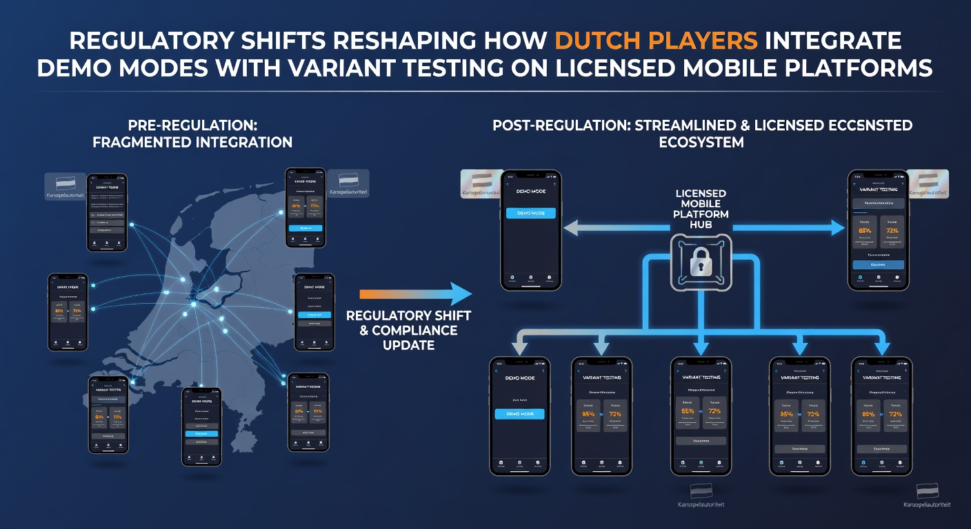 Regelgevingslandschap voor mobiele casino platforms in Nederland met focus op demomodi en varianttests