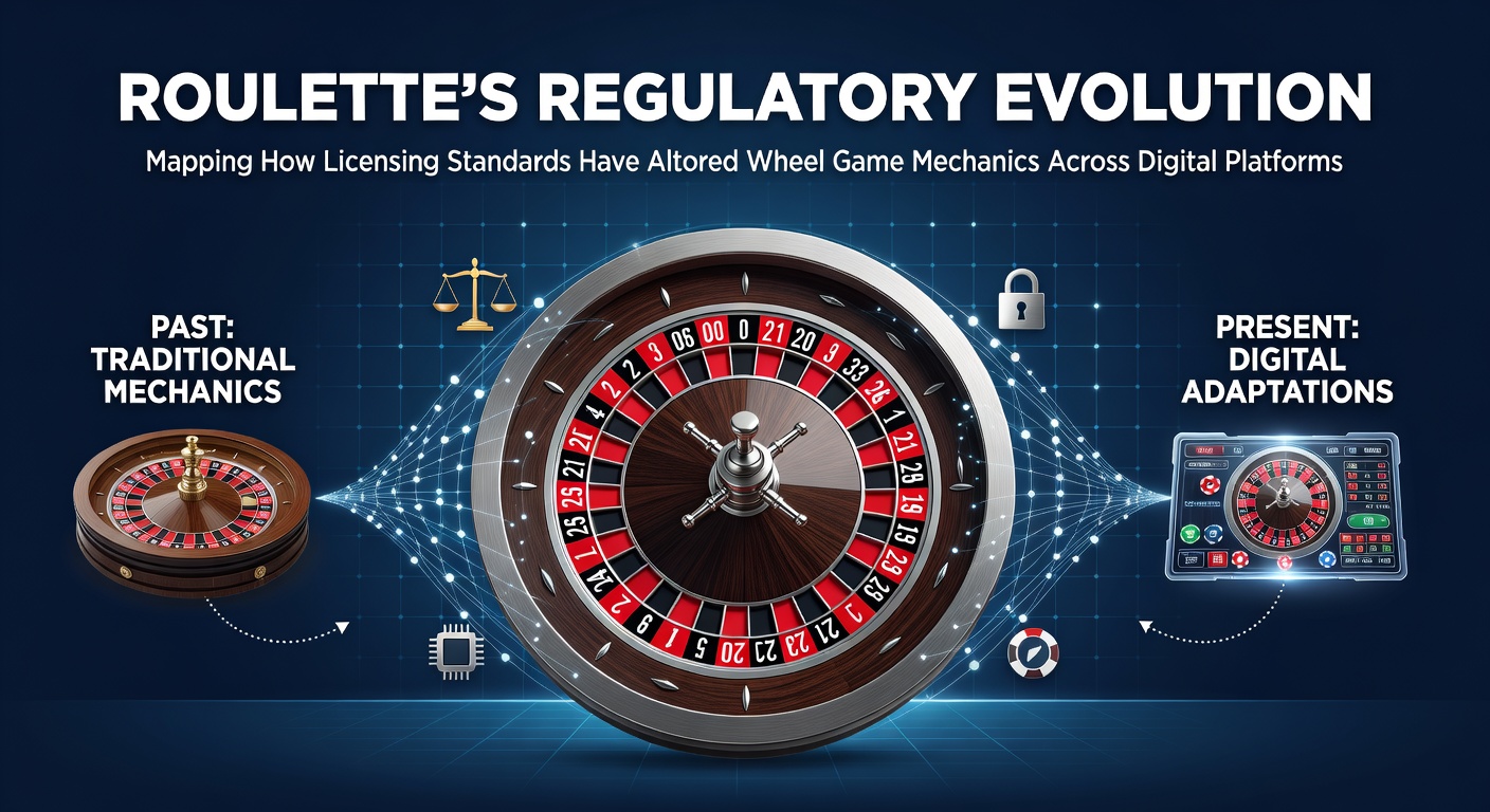 Overzicht van veranderingen in roulette wielmechanieken door licentiestandaarden op digitale platforms
