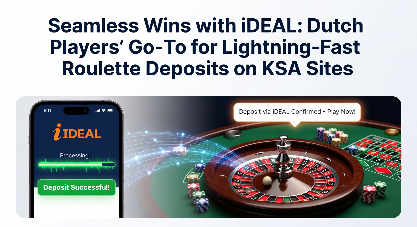 Schermafbeelding van een iDEAL-betaling op een roulette-platform, met banklogo's en een live wiel op de achtergrond