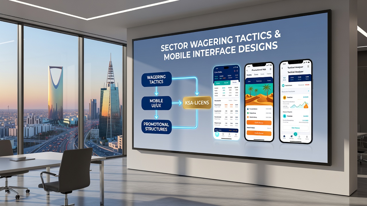 Promotionele banners en sectorinzetopties in een mobiele roulette-app