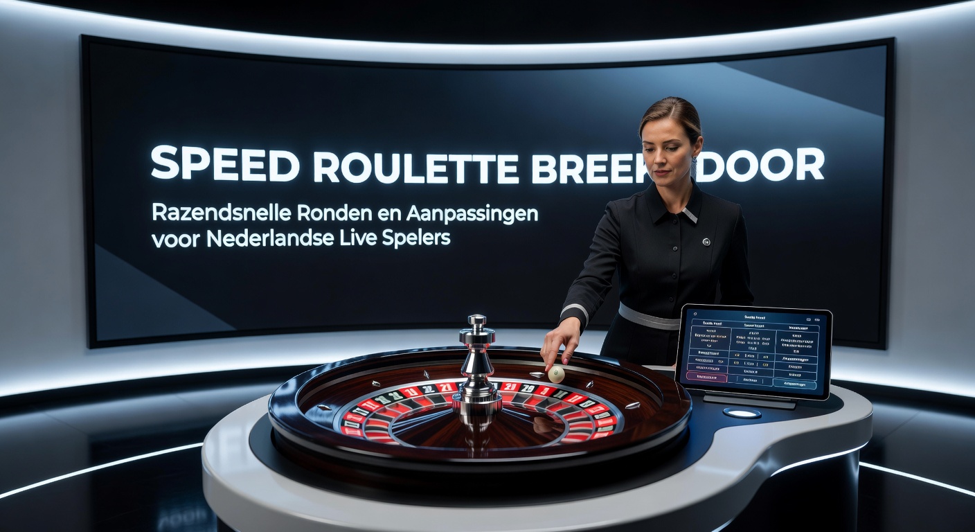 Nederlandse interface van Speed Roulette met snelle inzetopties en mobiele aanpassing
