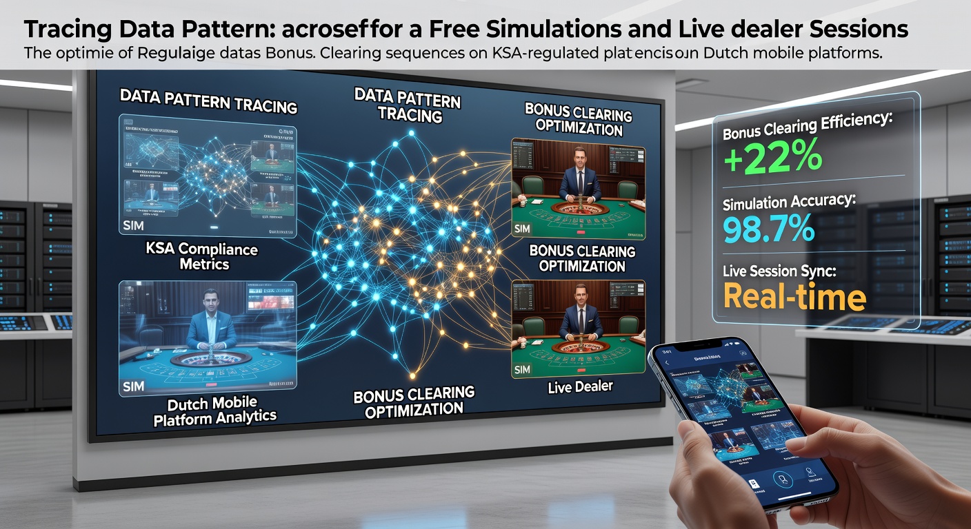 Datavisualisatie van patronen in gratis simulaties en live dealer sessies op Nederlandse mobiele roulette platforms